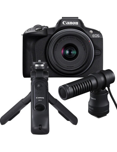 EOS R50 + RF-S 18-45mm f/4.5-6.3 IS STM Creator Kit